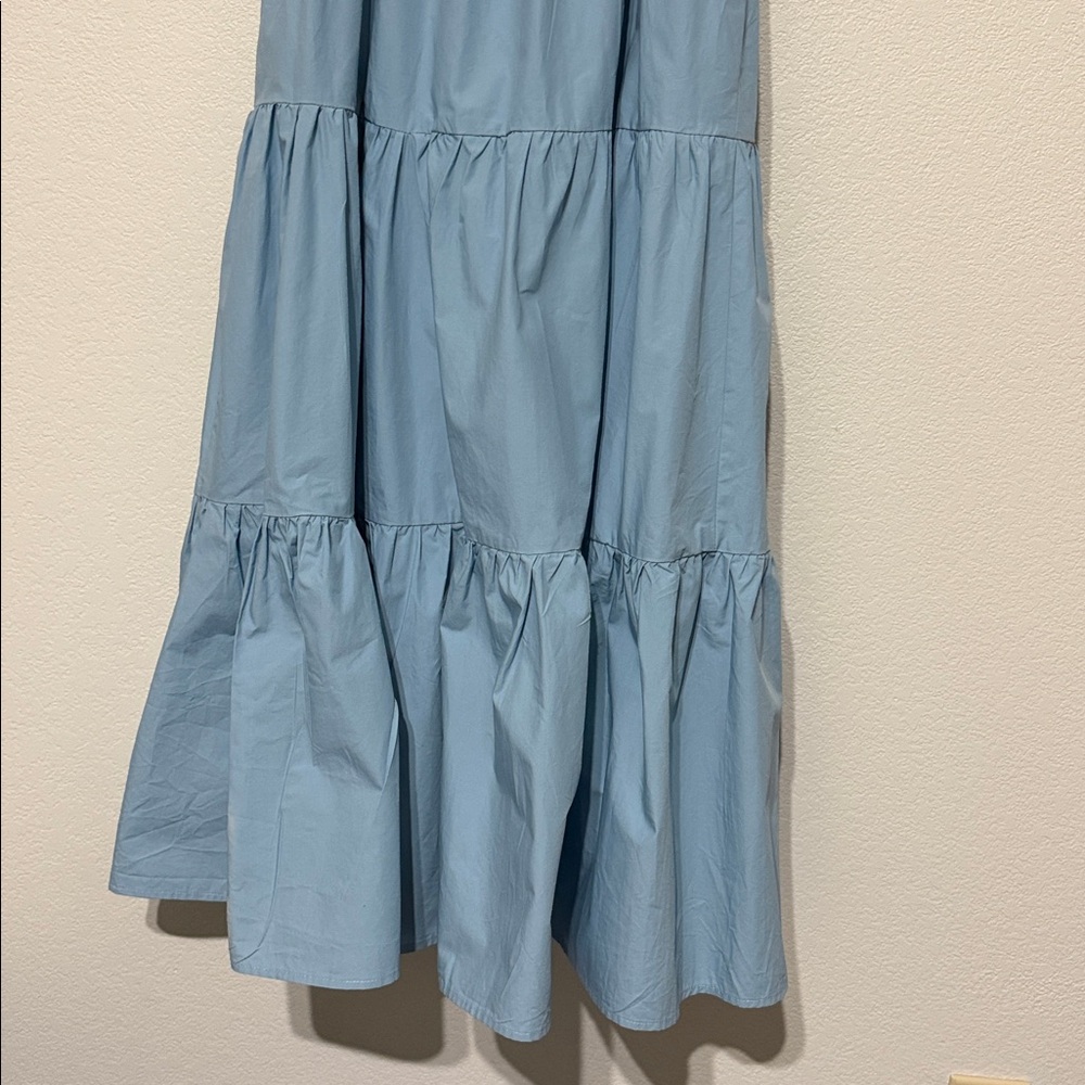 Baltic Born Elegant Cindy Blue Puff Sleeve Dress - Picture 5 of 8